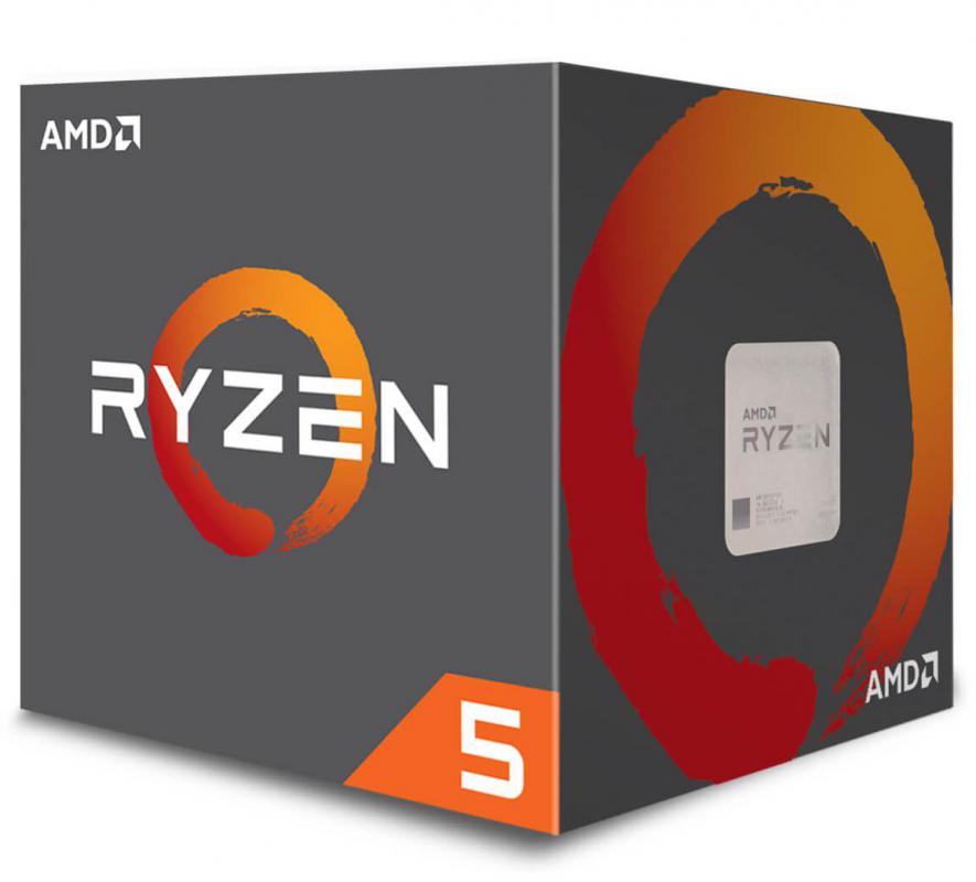 AMD Ryzen 5 2600X, 6 Cores AM4 CPU, 4.25GHz 19MB 95W w/Wraith MAX Cooler Fan Box (AMDCPU)(AMDBOX)