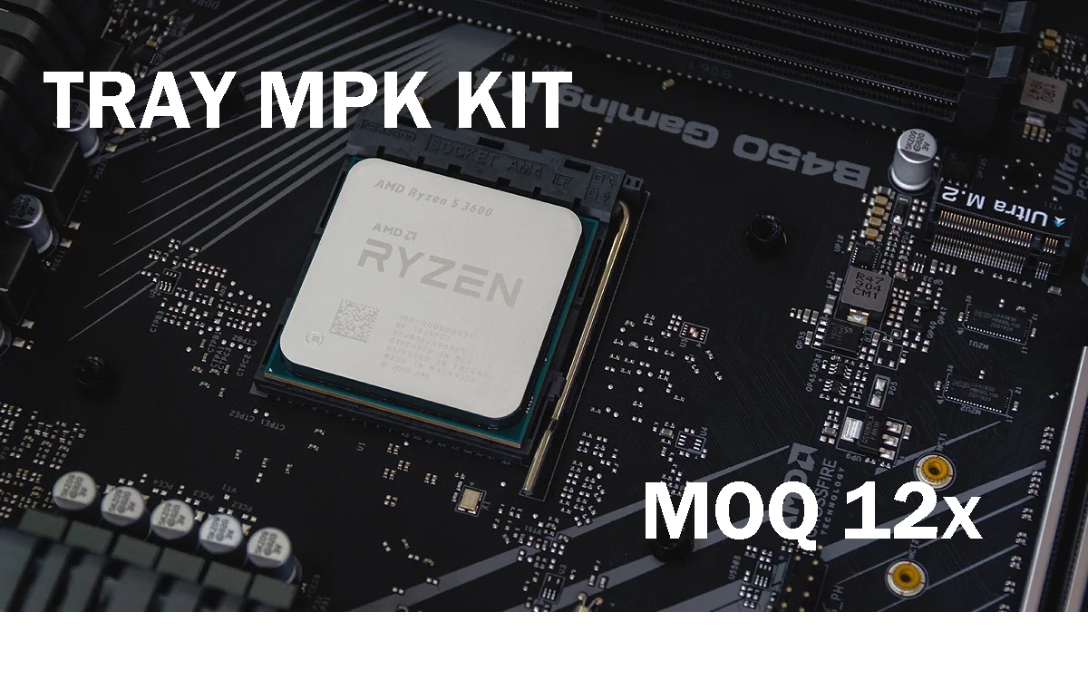 (Clamshelled Or Installed On MBs) AMD Ryzen 5 3600 MPK, 6 Core AM4 CPU, 3.6GHz 4MB 65W MOQ 12 or Ship Install On MB 1YW (AMDCPU)(AMDMPK)