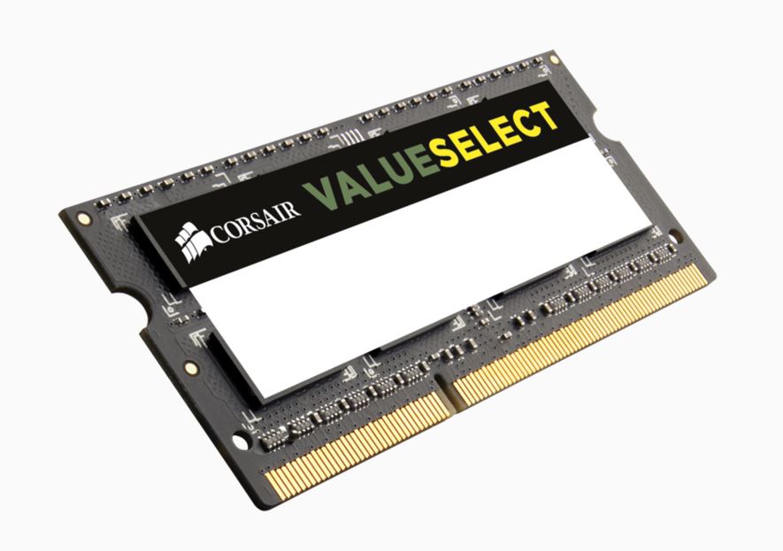 Corsair Value Select 4GB (1x4GB) DDR3 SODIMM 1333MHz 1.5V PC3-10600 204pin