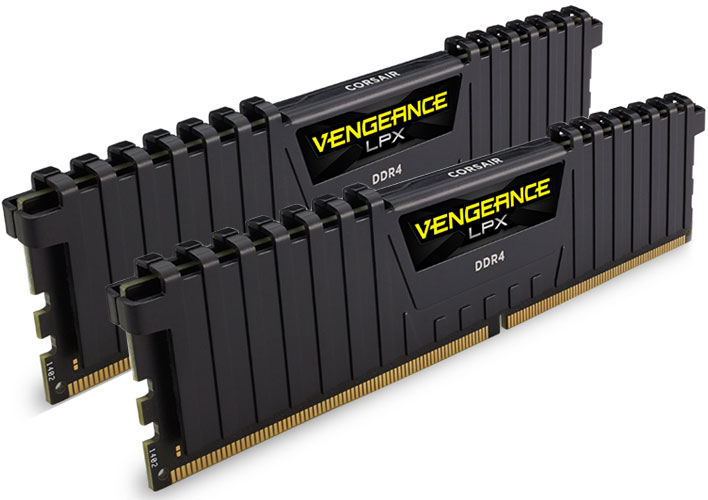 Corsair Vengeance LPX 8GB (2x4GB) DDR4 2666MHz C16 Desktop Gaming Memory Black