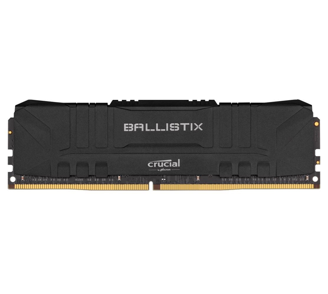 Crucial Ballistix 16GB DDR4 UDIMM 3000Mhz CL15 Black Heat Spreader Desktop Gaming Memory