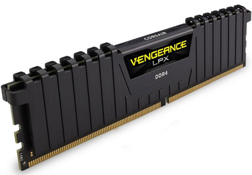 Corsair Vengeance LPX 16GB (2x8GB) DDR4 3000MHz C16 Desktop Gaming Memory Black