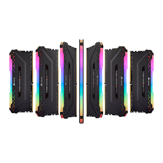 Corsair Vengeance RGB PRO 32GB (2x16GB) DDR4 3000MHz C16 Desktop Gaming Memory ~CMW32GX4M2C3000C15