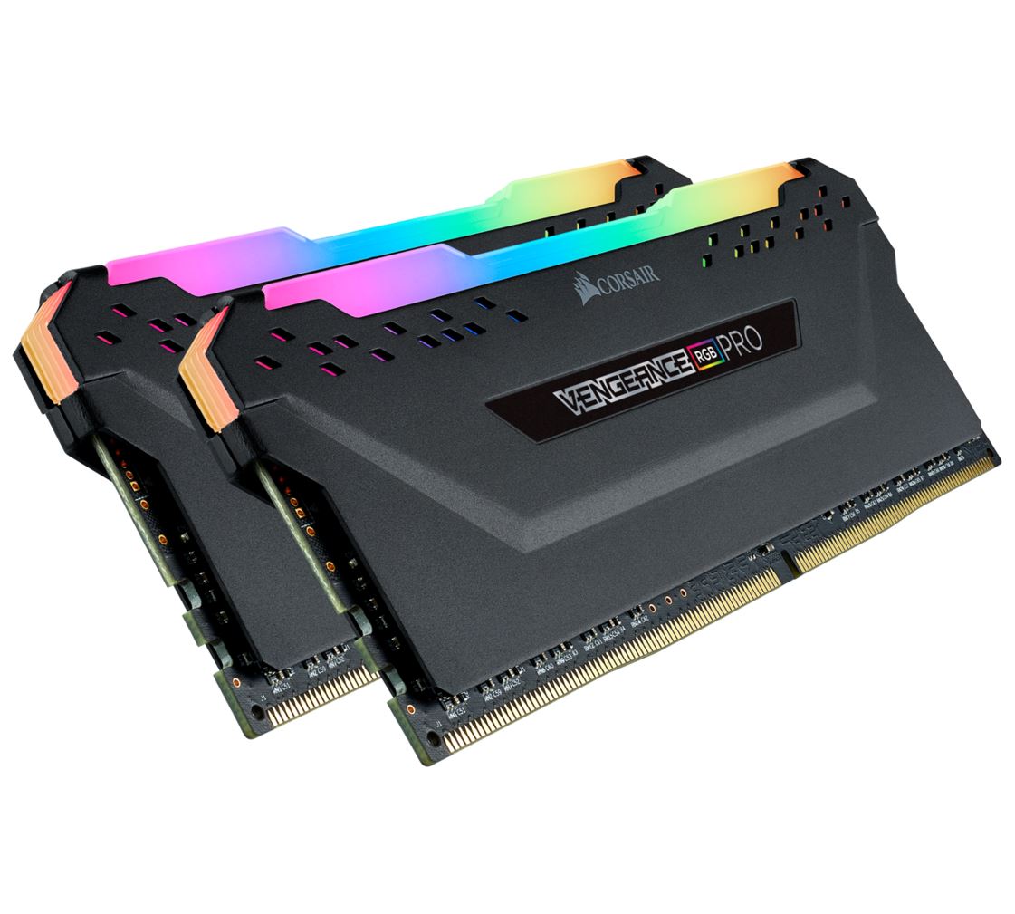 Corsair Vengeance RGB PRO 32GB (2x16GB) DDR4 3600MHz C18 Desktop Gaming Memory AMD Optimized