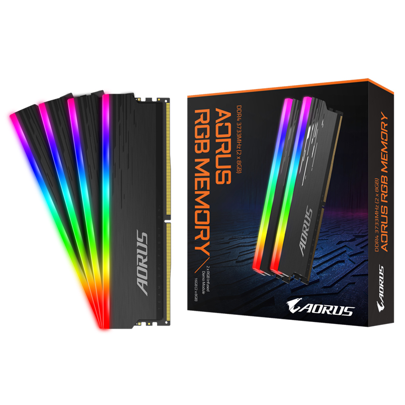 Gigabyte AORUS RGB Memory DDR4 3733MHz 16GB (2x8GB) Memory Kit (With Demo Kit)