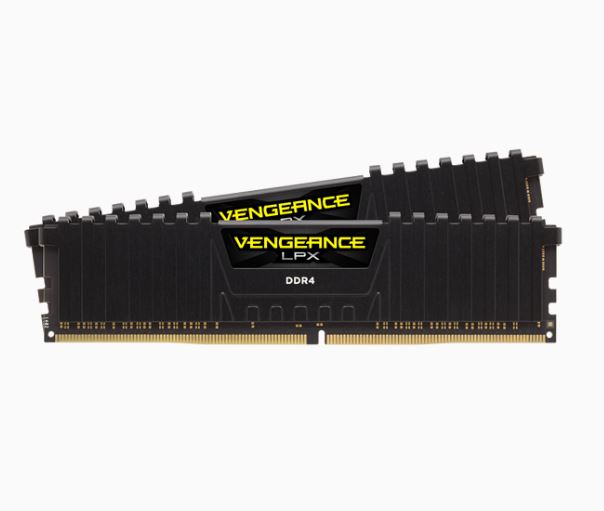 Corsair Vengeance LPX 64GB (2x32GB) DDR4 2666MHz C16 16-18-18-35 1.2V XMP 2.0 Black Desktop Gaming Memory AMD Optimized