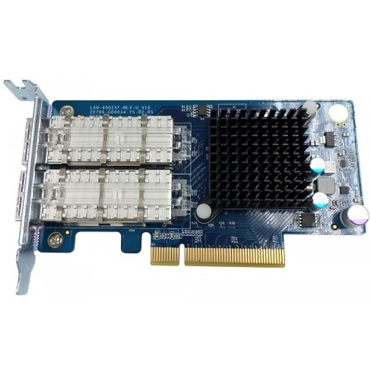 QNAP LAN-10G2SF-MLX Dual-port 10GbE SFP+ Network Expansion Card for QNAP TS-879, TS-EC880, TVS-471, TVS-671, TVS-871