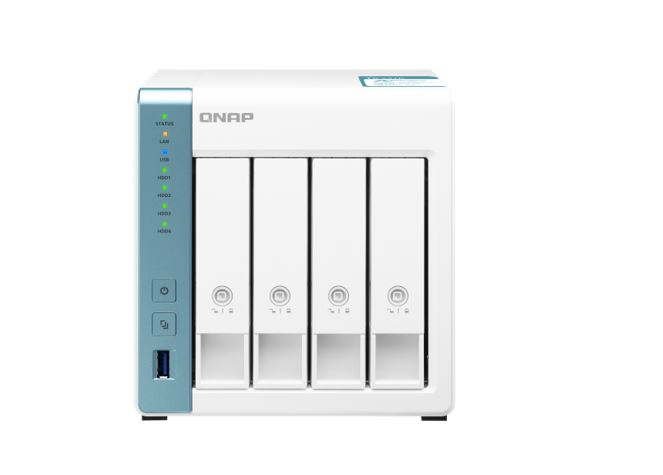 QNAP NAS TS-431K 4 Bay NAS Alpine AL-214 4-Core 1.7GHz 1GB DDR3 512MB 4x3.5\