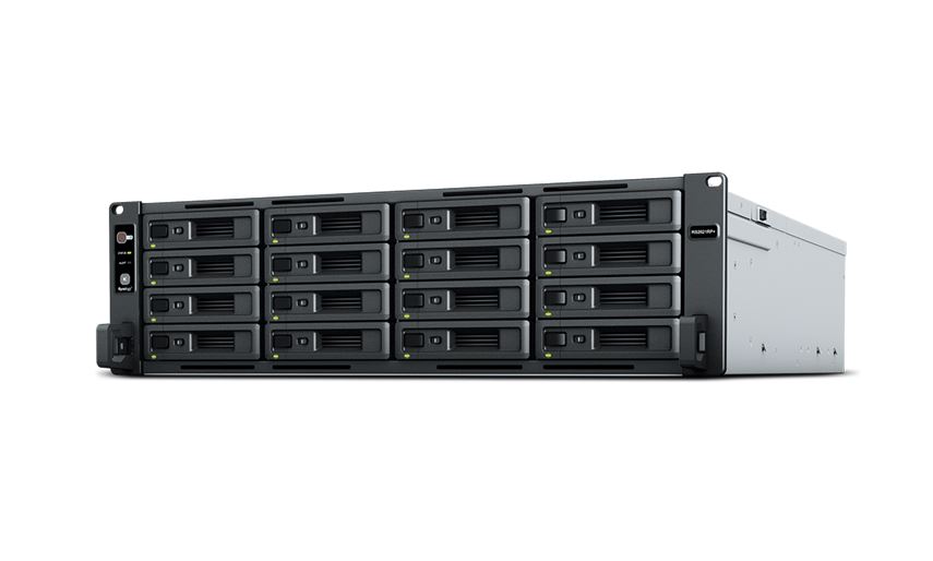 Synology RackStation RS2821RP+ 16 Bay 4GB DDR4 AMD Ryzen V1500B 3U WOL/W Redundant Power Hot Swappable 4xRJ-45 1GbE 2xUSB3.2 1xGen3 x 8 slot 3yr WTY