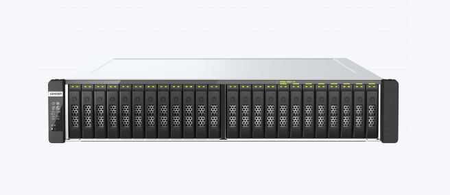 Qnap TDS-h2489FU-4314-128G Dual-processor nas 24 BAY 128G DDR4 Hot-swappable 2xM.2 Slot SR-IOV 4x2.5GbE 2x25GbE WOL 2xPCIe Slot 4xUSB3.2 Rackmount