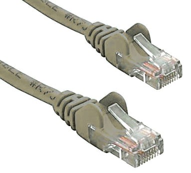 8ware CAT5e Cable 1m - Grey Color Premium RJ45 Ethernet Network LAN UTP Patch Cord 26AWG CU Jacket