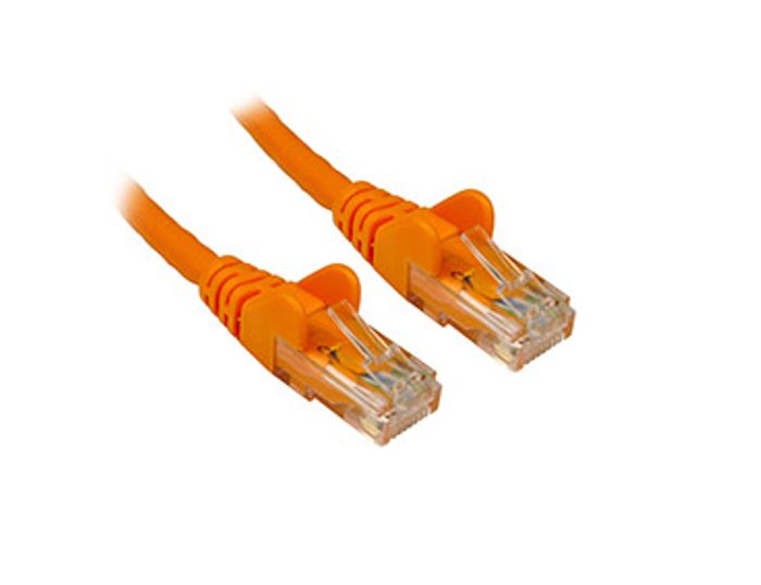 8Ware Cat6a UTP Ethernet Cable 2m Snagless Orange Suitable for networks running at 10Mbps, 100Mbps or 1000Mbp